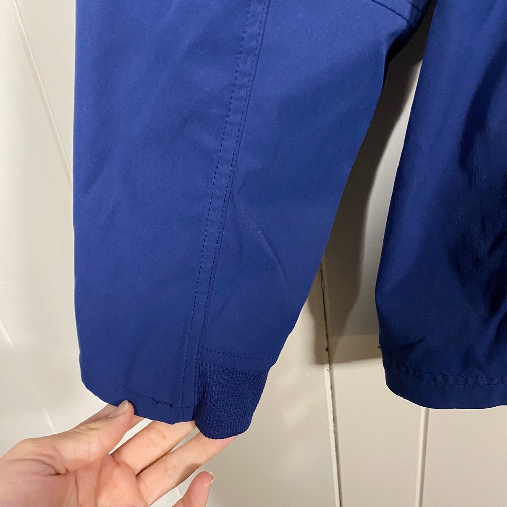 Medelita Element Scrub Jacket Blue XXL Full Zip Ribbed Collar Cuffs - Picture 4 of 16